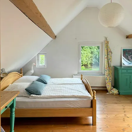 House Between Forest And Fields In Brandenburg Holiday home